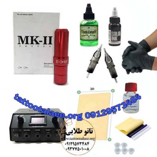 خرید پک کامل دستگاه تاتو پن mk2